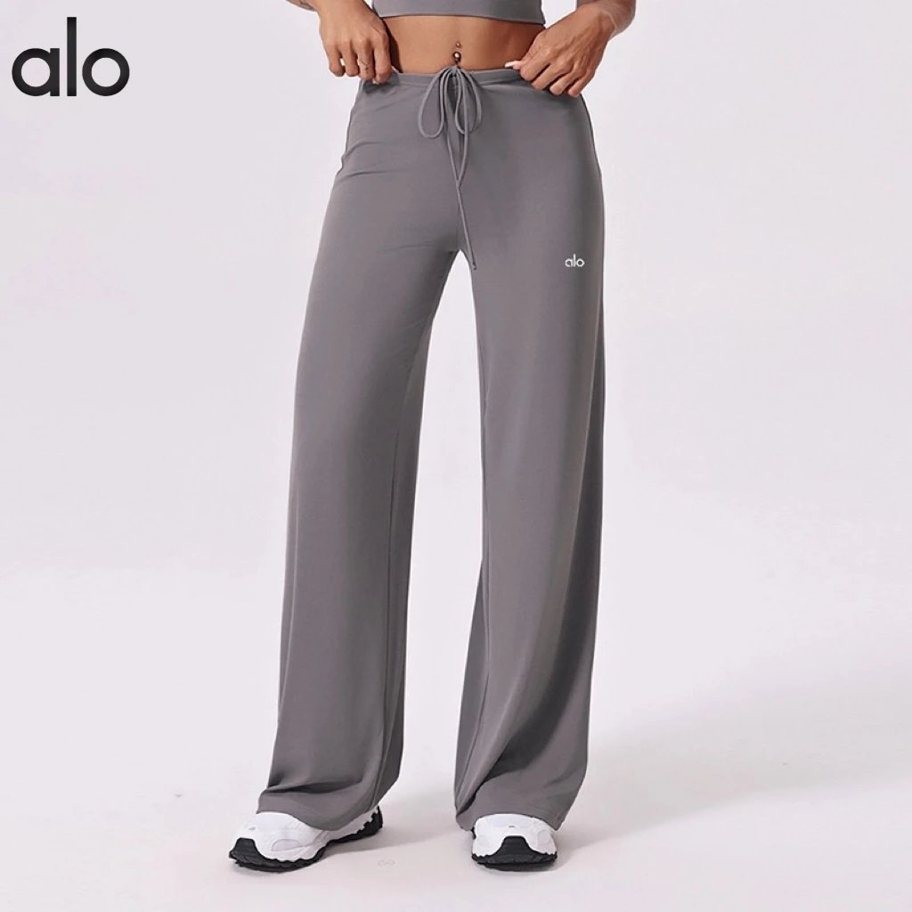 straight drape casual pants women’s comfortable wide-leg sweatpants