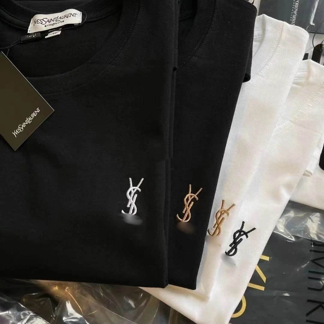 R*E*P*Foreign Trade*Embroidered*Embroidered*Small*L*Loose*Cotton*Short*Sleeve***Men*Women*Iden*Style*T-shirt*Round*Neck*Wide*Loosen*Relaxed*Relaxed*Versatile