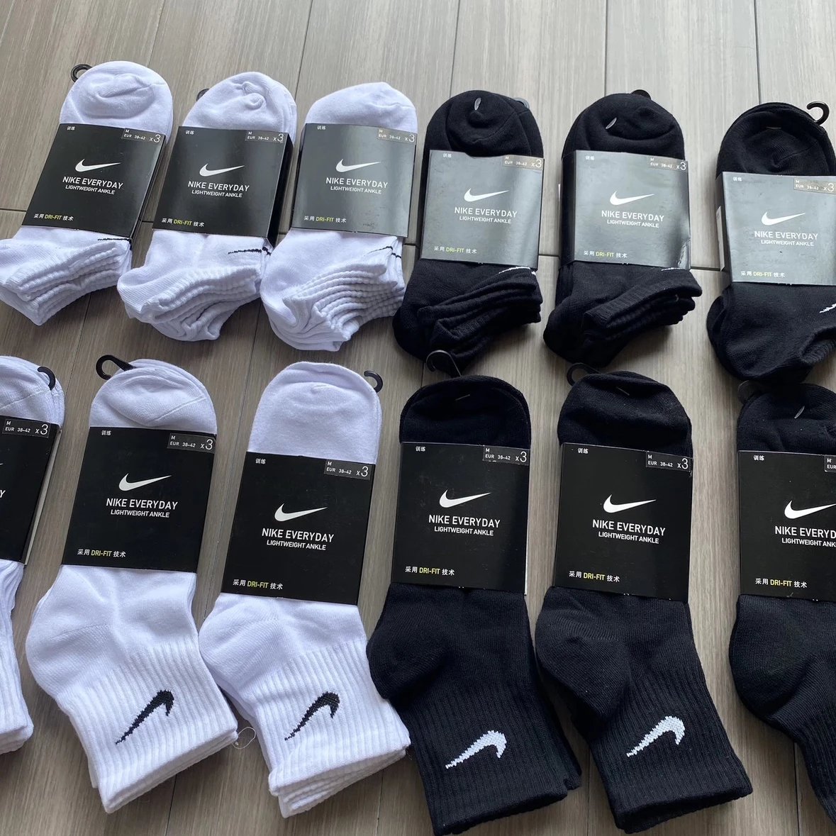 [Optional size] Full Internet Drunk Low | One card, three pairs of NK cabinets, original single men’s and women’s sports socks, boat socks, all-season classic cotton socks