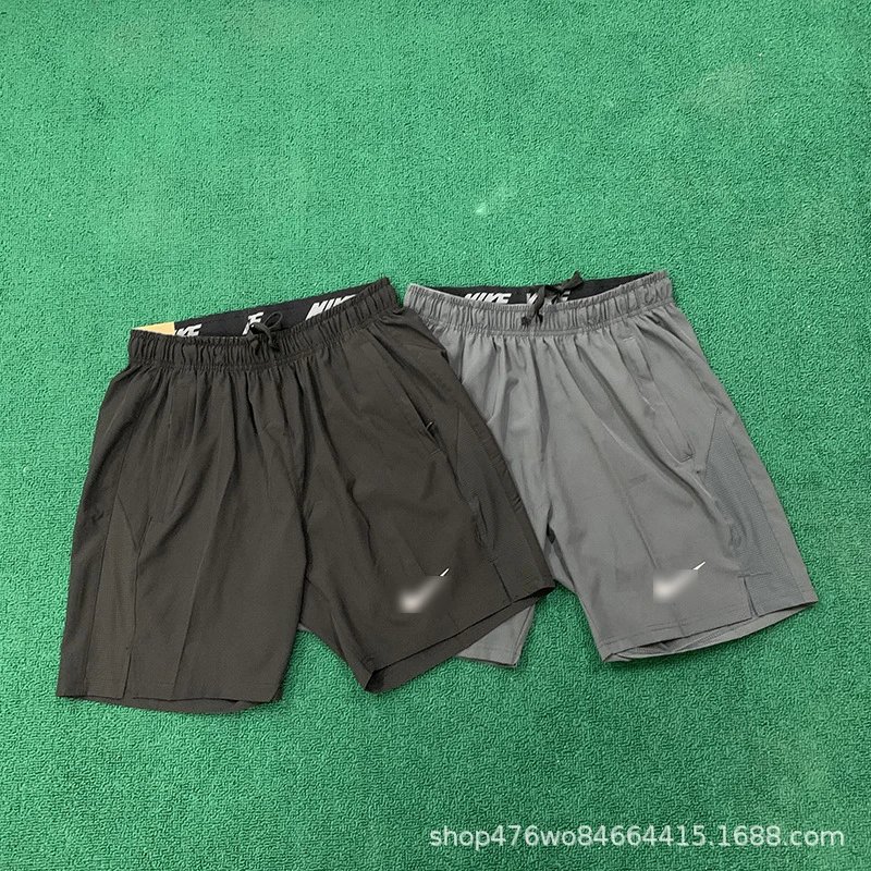 Summer thin quick-drying shorts men’s loose casual woven running sports shorts fitness breathable training four-quarter pants
