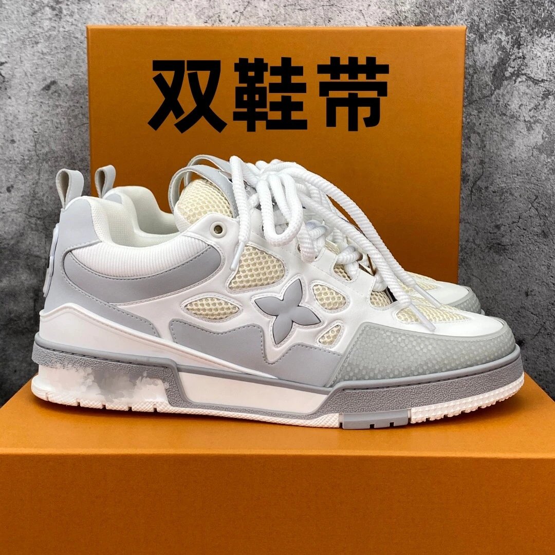 Foreign trade Europe men’s and women’s bread shoes, high-soled dad shoes, stylish and versatile sneakers, couples, sneakers