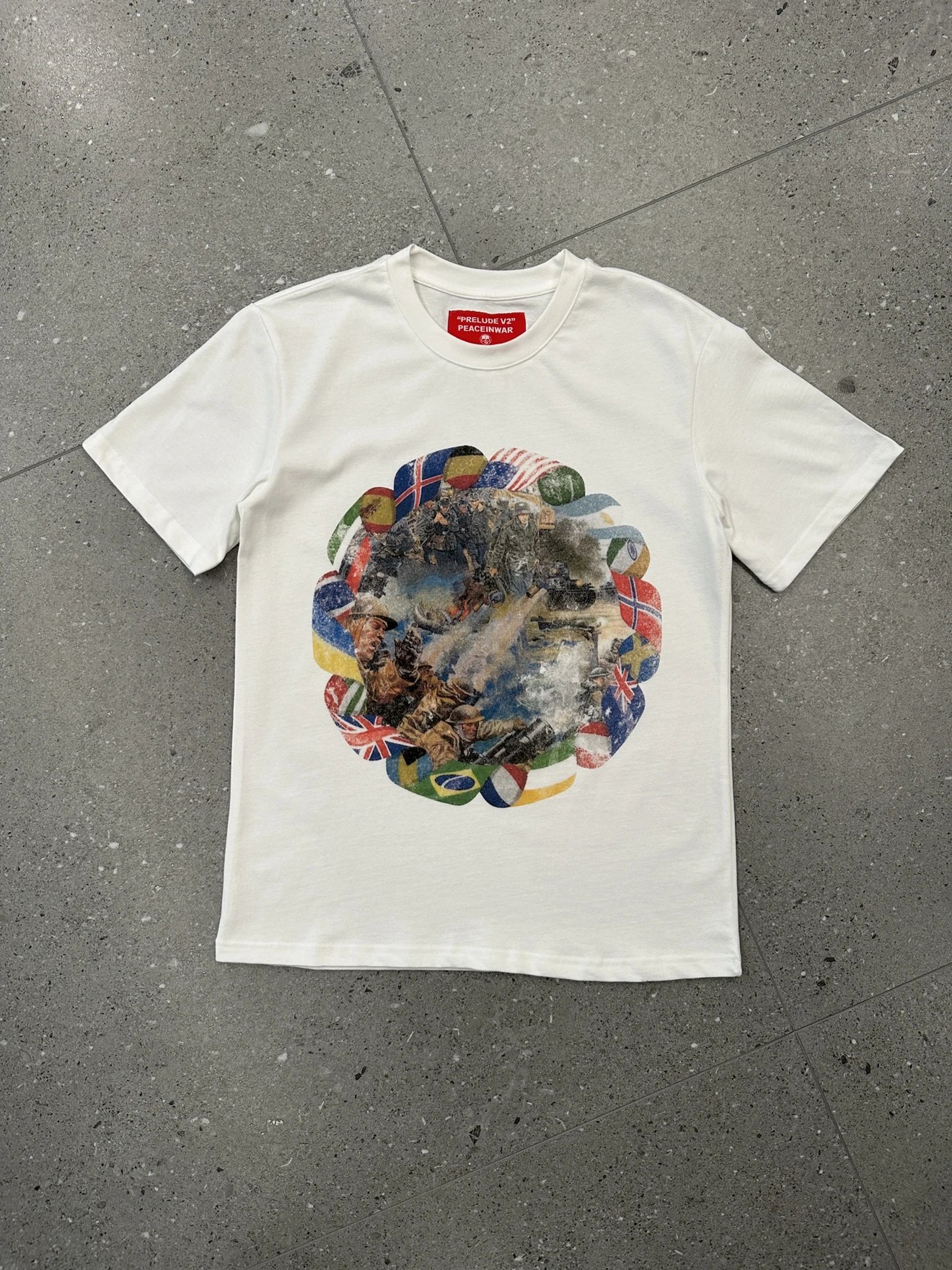 twist flag short sleeve