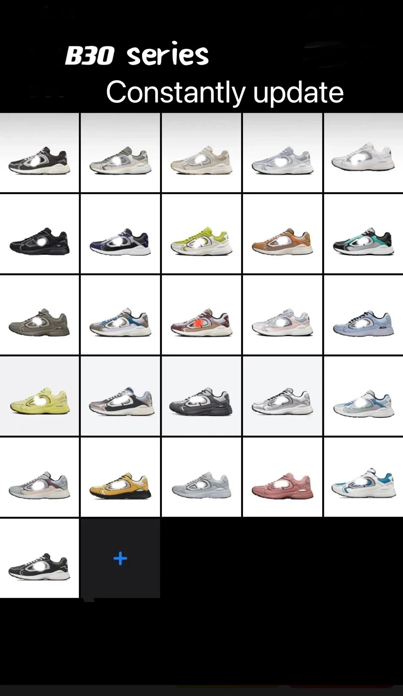 Upgrade latest batch New worn shoes Batch update of 30 again 1:1
