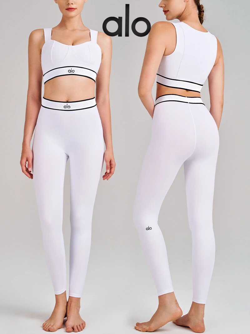 [DX82-2] High waist hip lift belly slimming strap beautiful back running sports underwear bra set Yoga