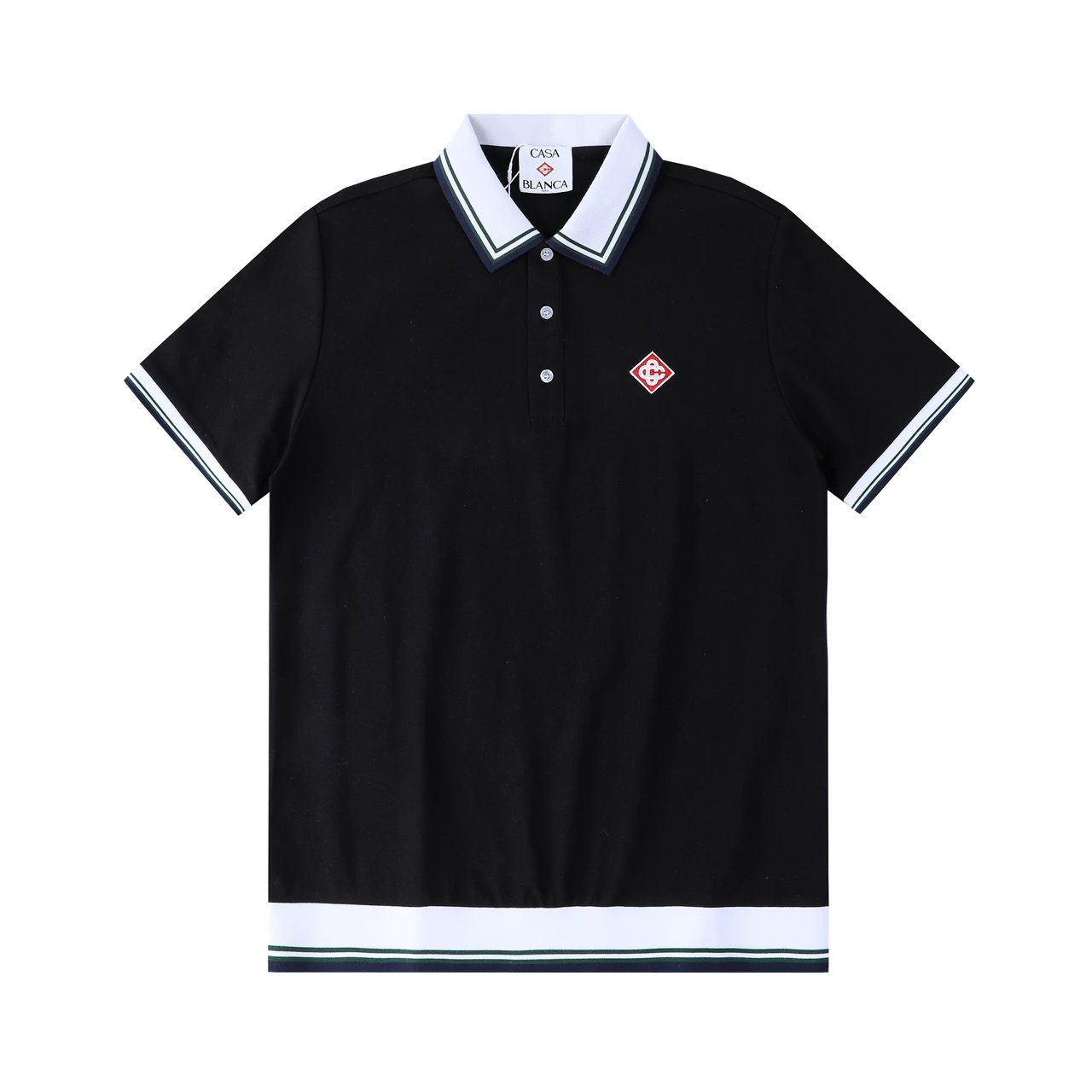 CASA lapel short sleeve t-shirt chaopaifl-acdli