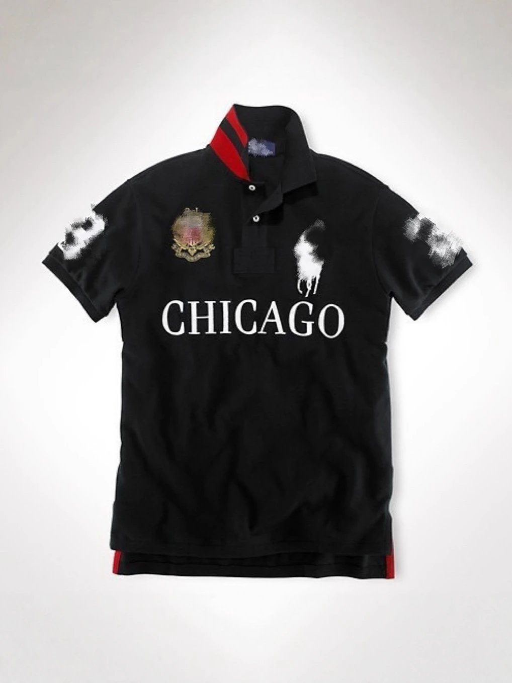 Summer Cross-border Polo Shirt Lapel Embroidery Cotton Malaysian Urban Style Casual Plus Size Top T-shirt Polo Short Sleeve