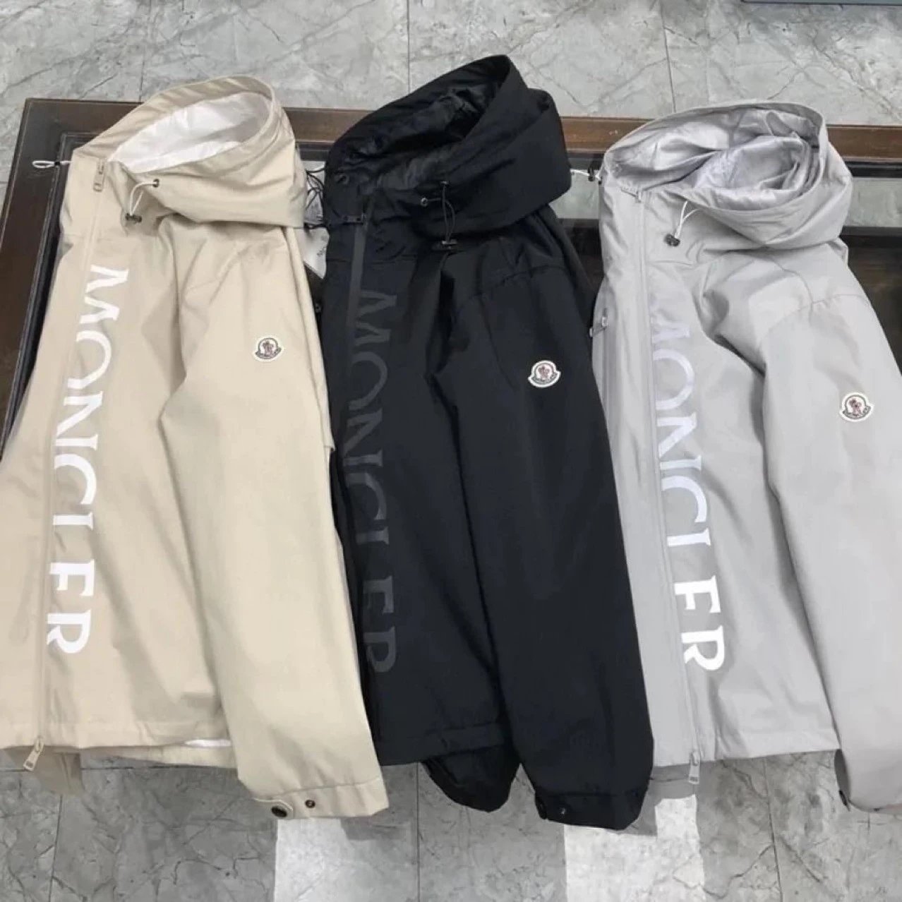 Autumn and winter new fashion trend casual jacket hooded solid color stand-up collar youth cotton jacket top coat