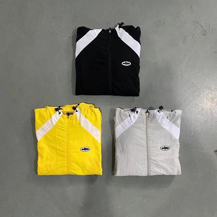 CR color block jacket