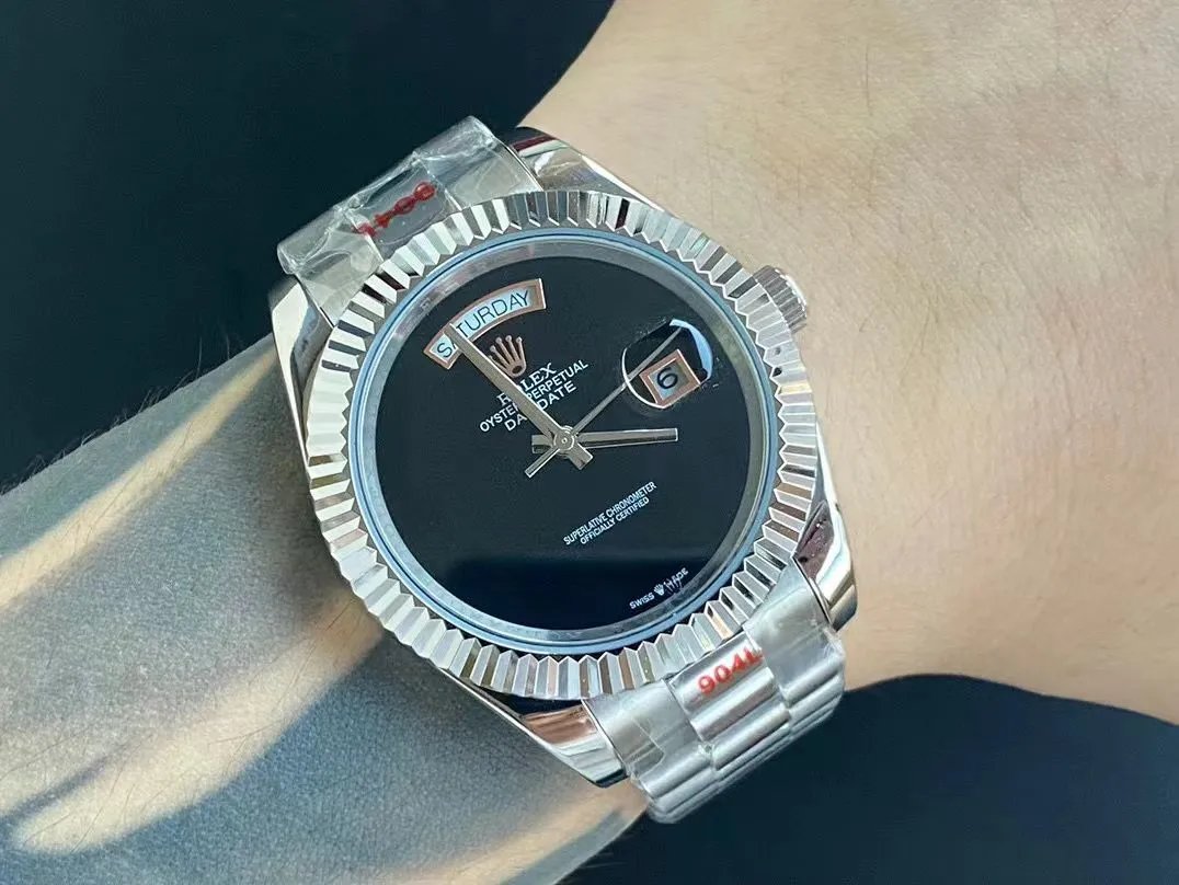 [DX105-4] High-luxury simple stainless steel mechanical watch