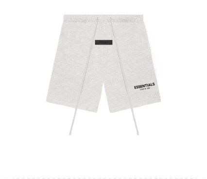 SS22 –Essentials- Small Standard Flocked Print 5 Point Shorts Sweatshort