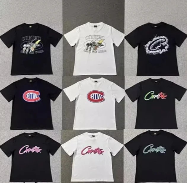 [DX13] T-shirt short sleeve letter men’s and women’s fashion short sleeve collection 1