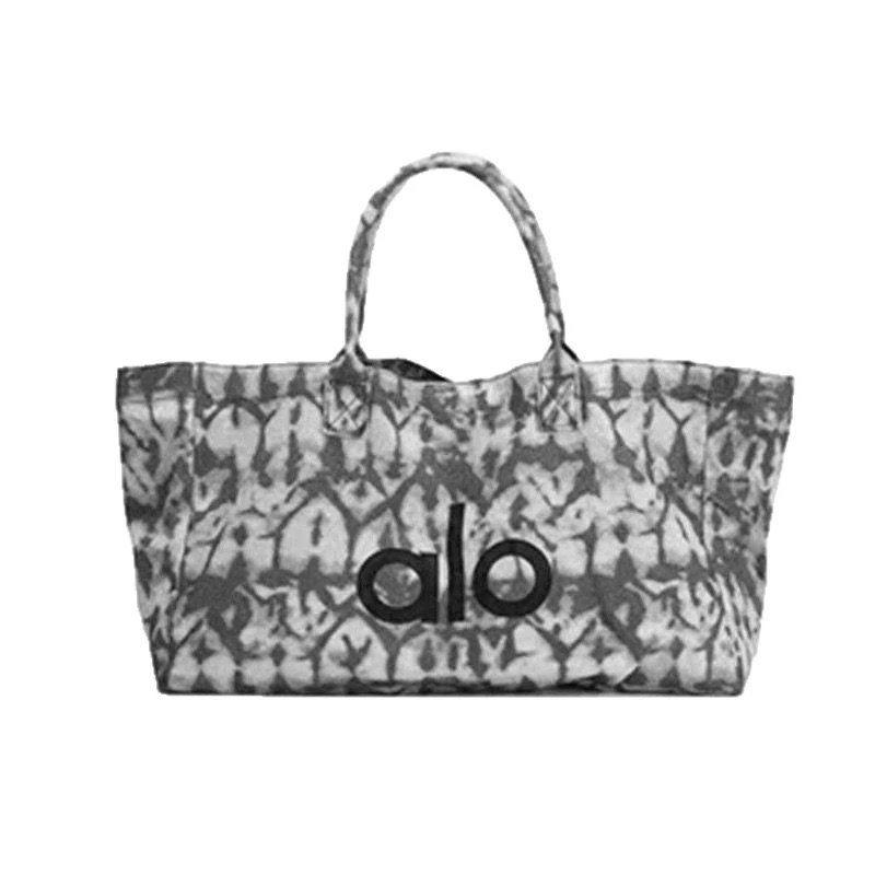 [DX82-2] fitness canvas bag shoulder shopping bag outdoor sports bag for men and women