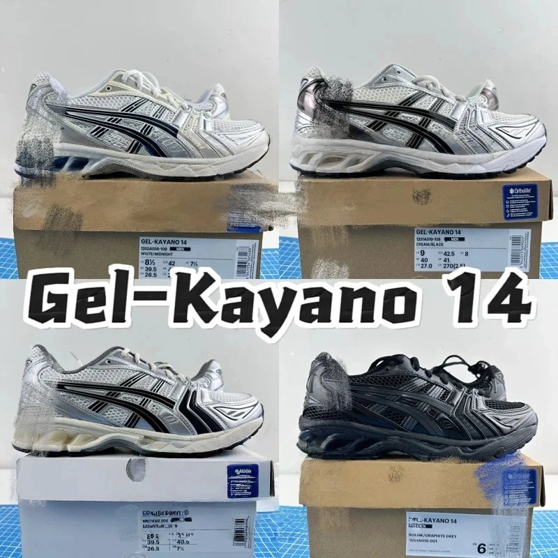[ZC President] Gel-Kayano 14 sports casual breathable professional running shoes