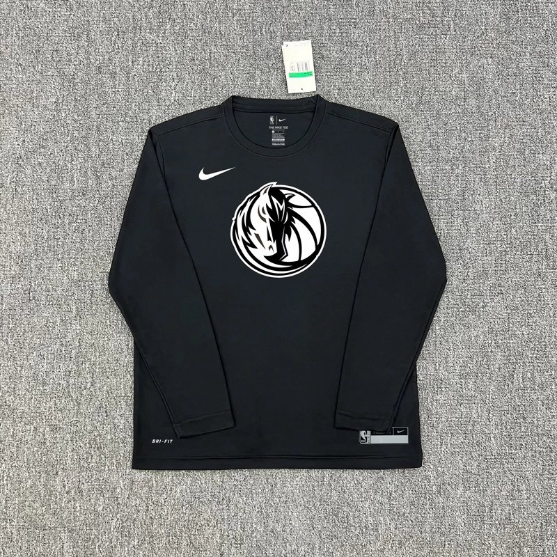 American basketball team logo long sleeve mesh quick-drying casual warm up basketball jacket