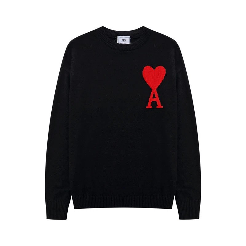 Autumn and winter sweater sweater loose round neck knitted couple sweater unisex casual knitted top