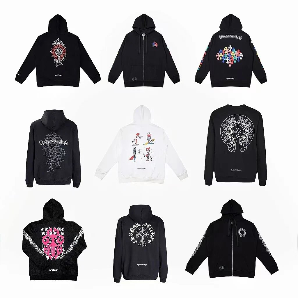 cross hooded zipper jacket – CY