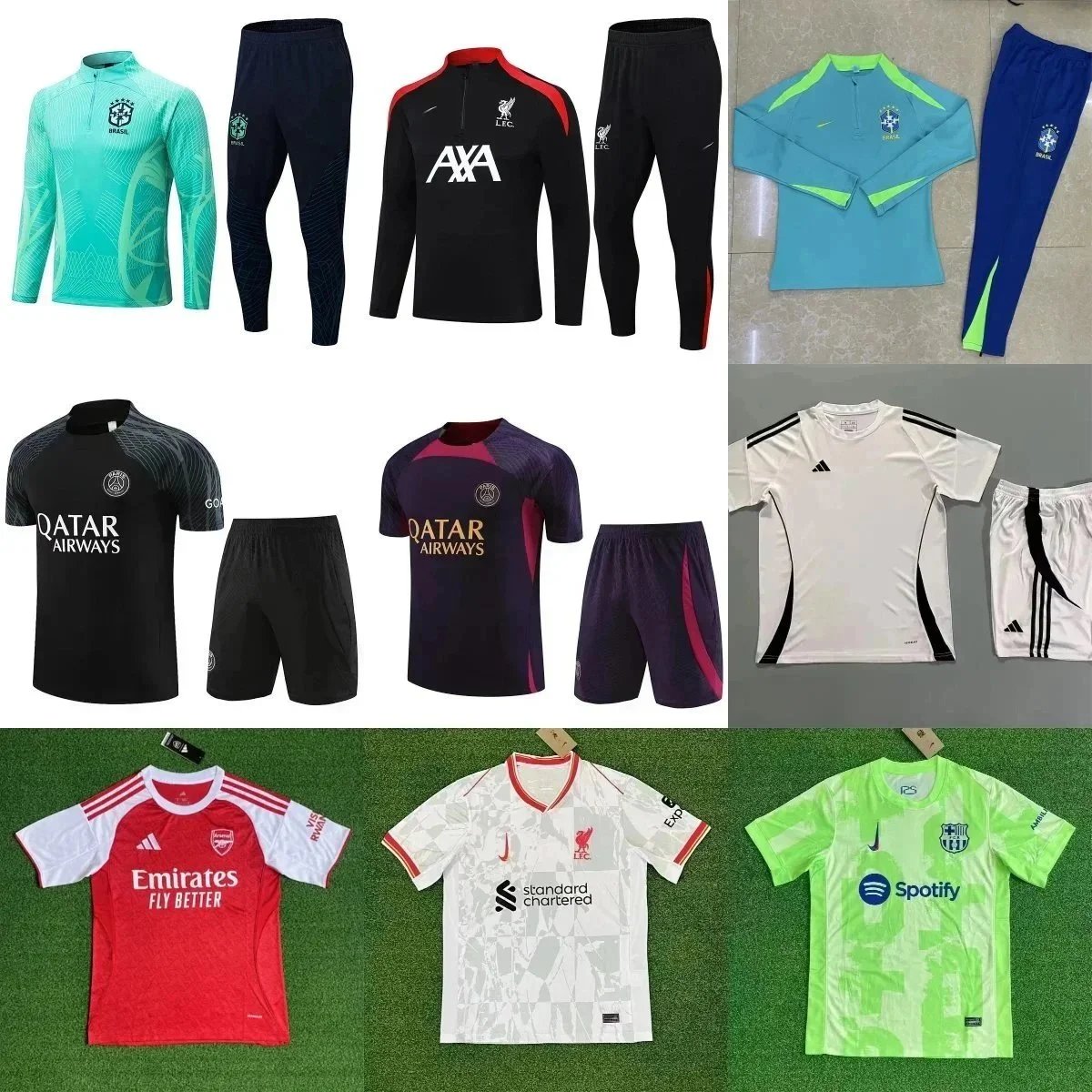 25-26 training suit long and short sleeve set
