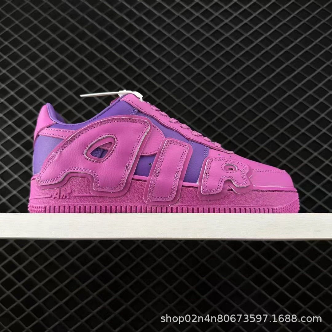 main_orig_43-2 Foreign trade cross-border Air Force No. 1 men’s and women’s sneakers large letter leather poncho co-branded casual shoes all-match trendy sports trendy shoes