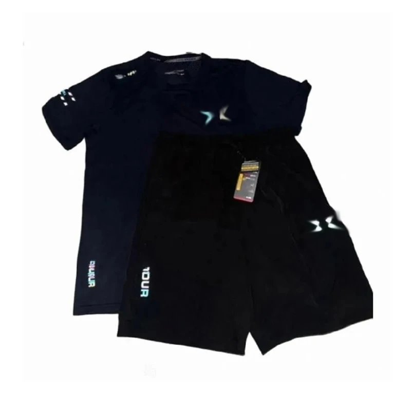 main_orig_46-4 European and American cross-border ice silk quick-drying short-sleeved t-shirt men’s loose round neck elastic casual top outdoor running fitness wear