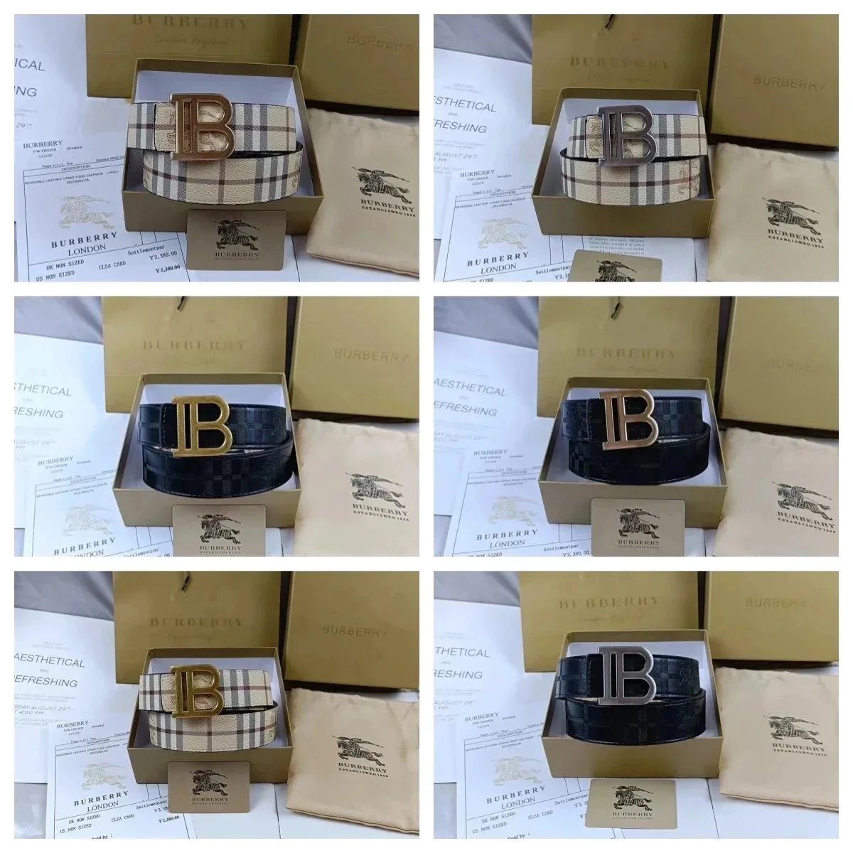 PCGS-02-special price boutique fashion all-match trend belt BUR