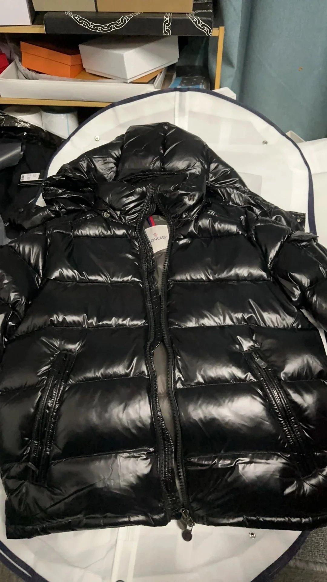 Jacket coat with NFC + dust bag