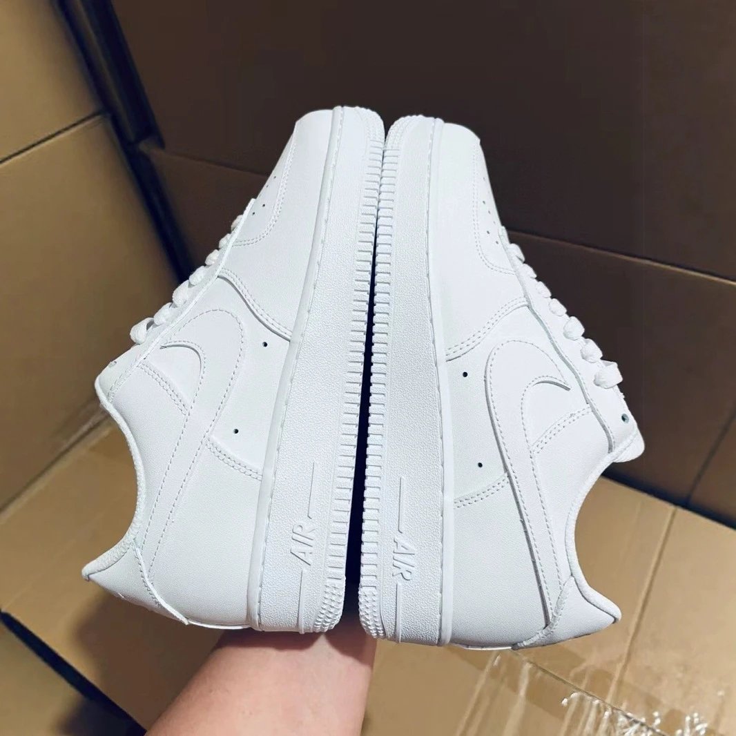 Putian shoes high version Air Force No. 1 AF1 classic women’s pure white macaron black and white pure original small white shoes