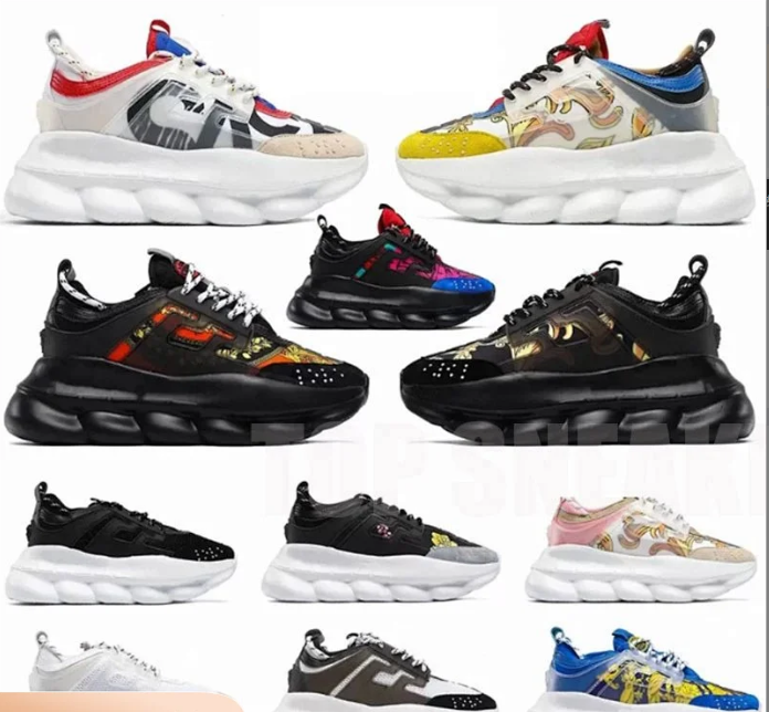 Chain Reaction platform sneakers