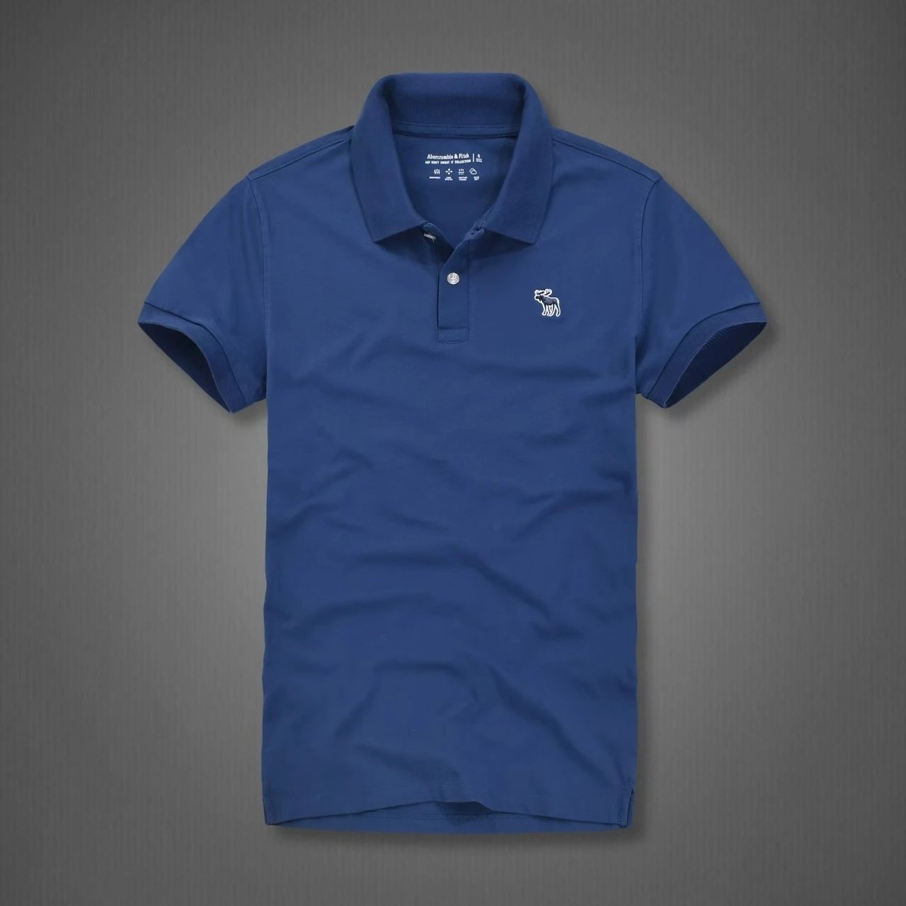 Abercrombie Fitch men’s polo shirt, comfortable, soft and not easy to deform, a must-have for summer. Available in multiple colors