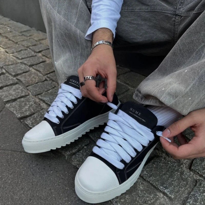 Ready stock numeris shoes sports casual shoes skateboard shoes men’s cowboy ripped platform bread shoes women