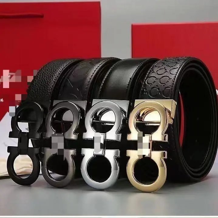 Feira men’s belt, high-grade two-layer pure cowhide, trendy casual pants for young people, belt, trendy