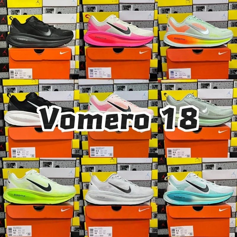 [GT version] Air Zoom Vomero 18 Moon Landing 18 2025 new cushioned casual running shoes