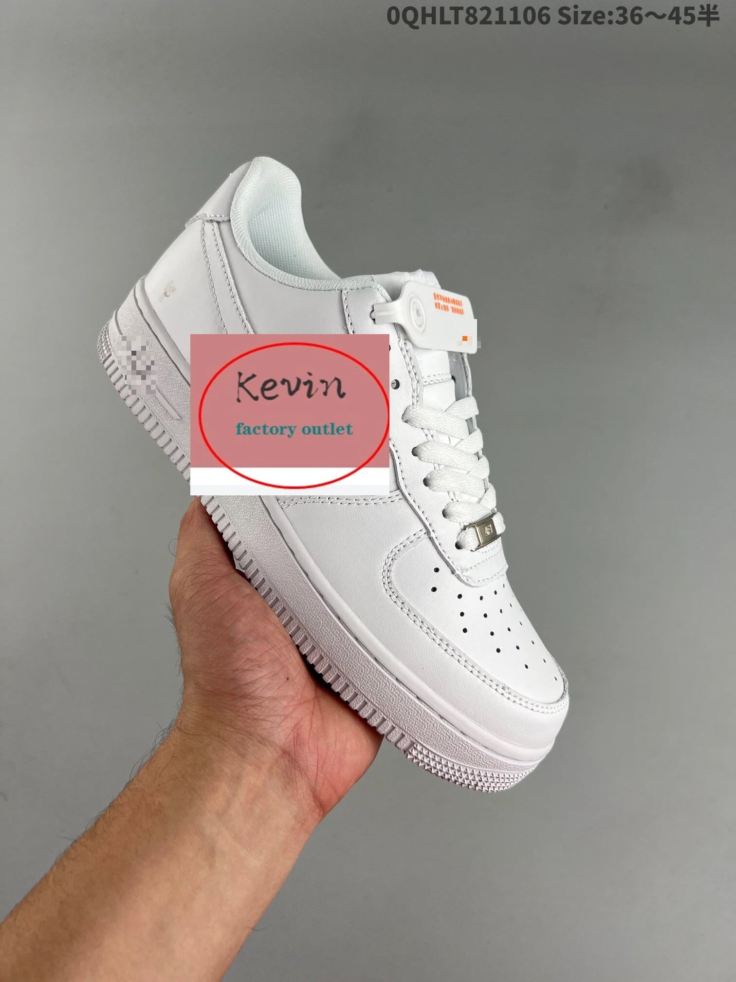 All white first layer classic low top casual sports sneakers