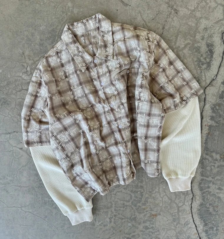 Beige long long long long long sleeve