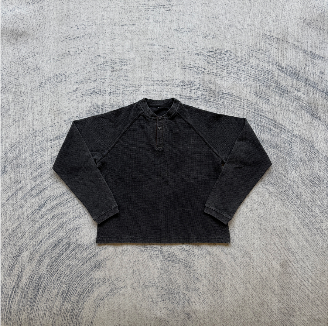 Fyredwrld black wash long sleeve