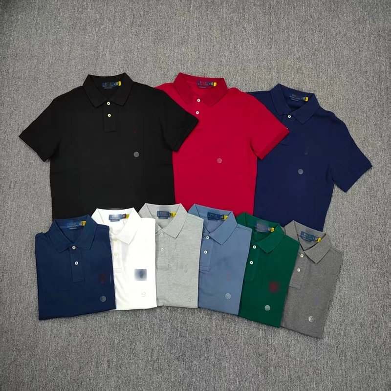RL custom slim fit classic polo shirt small label multicolor for men polo shirt a