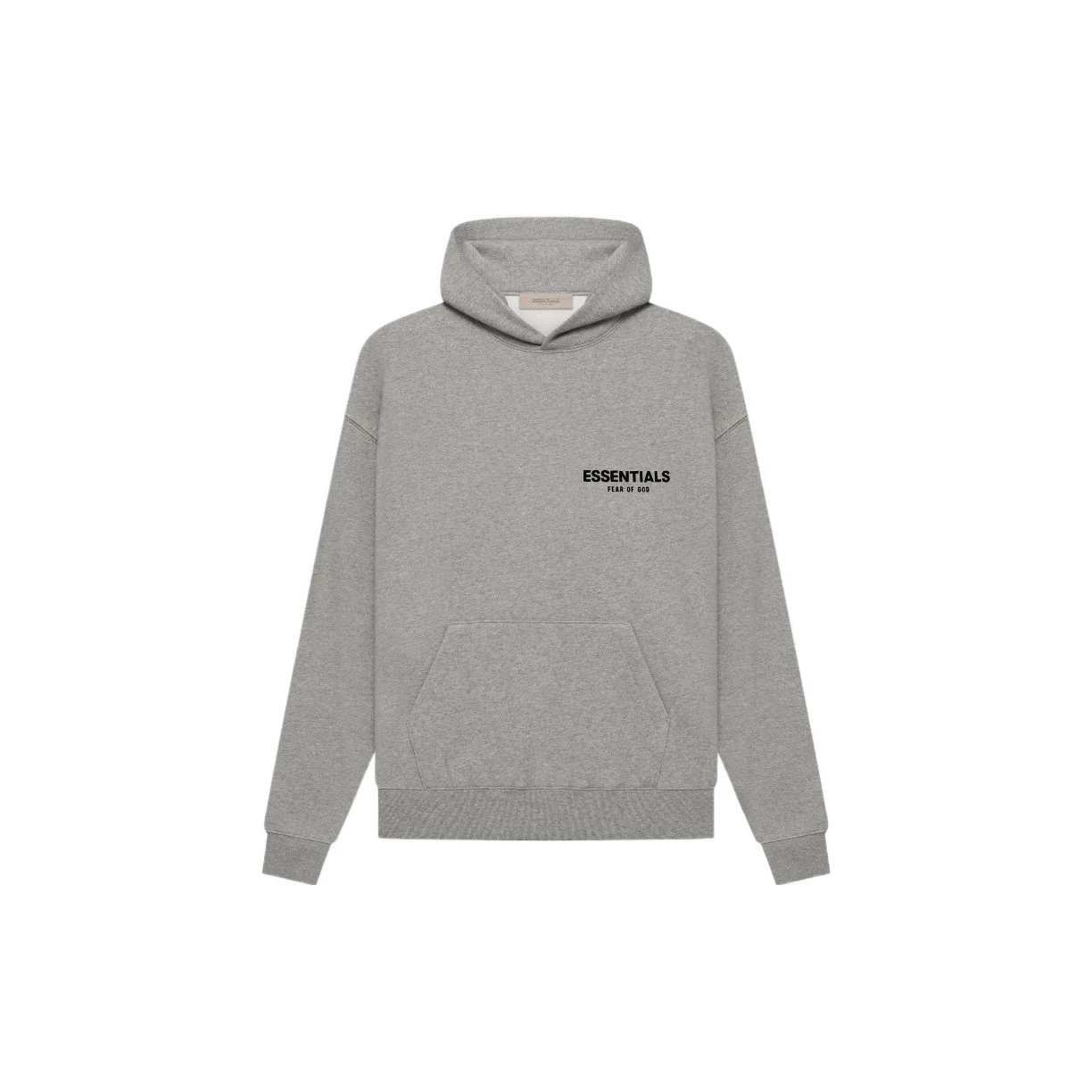 1:1 22SS-ESSENTIALS Cross-border Heavy Hooded Simple Letter Sweatshirt