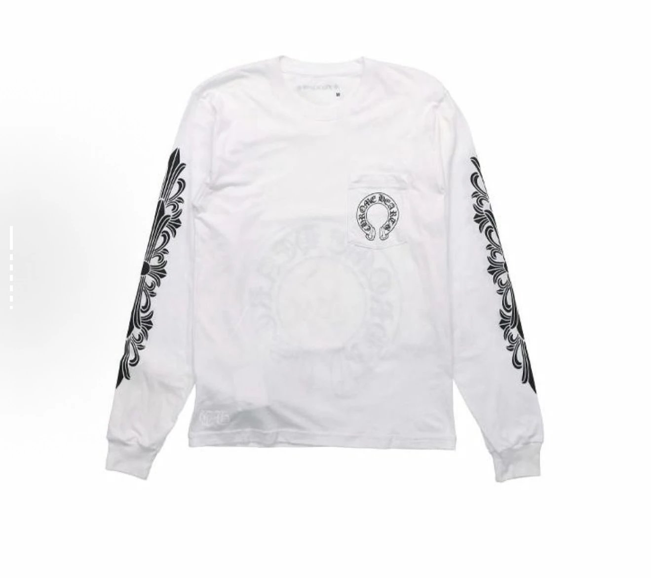 CH OG White Horseshoe Longsleeve