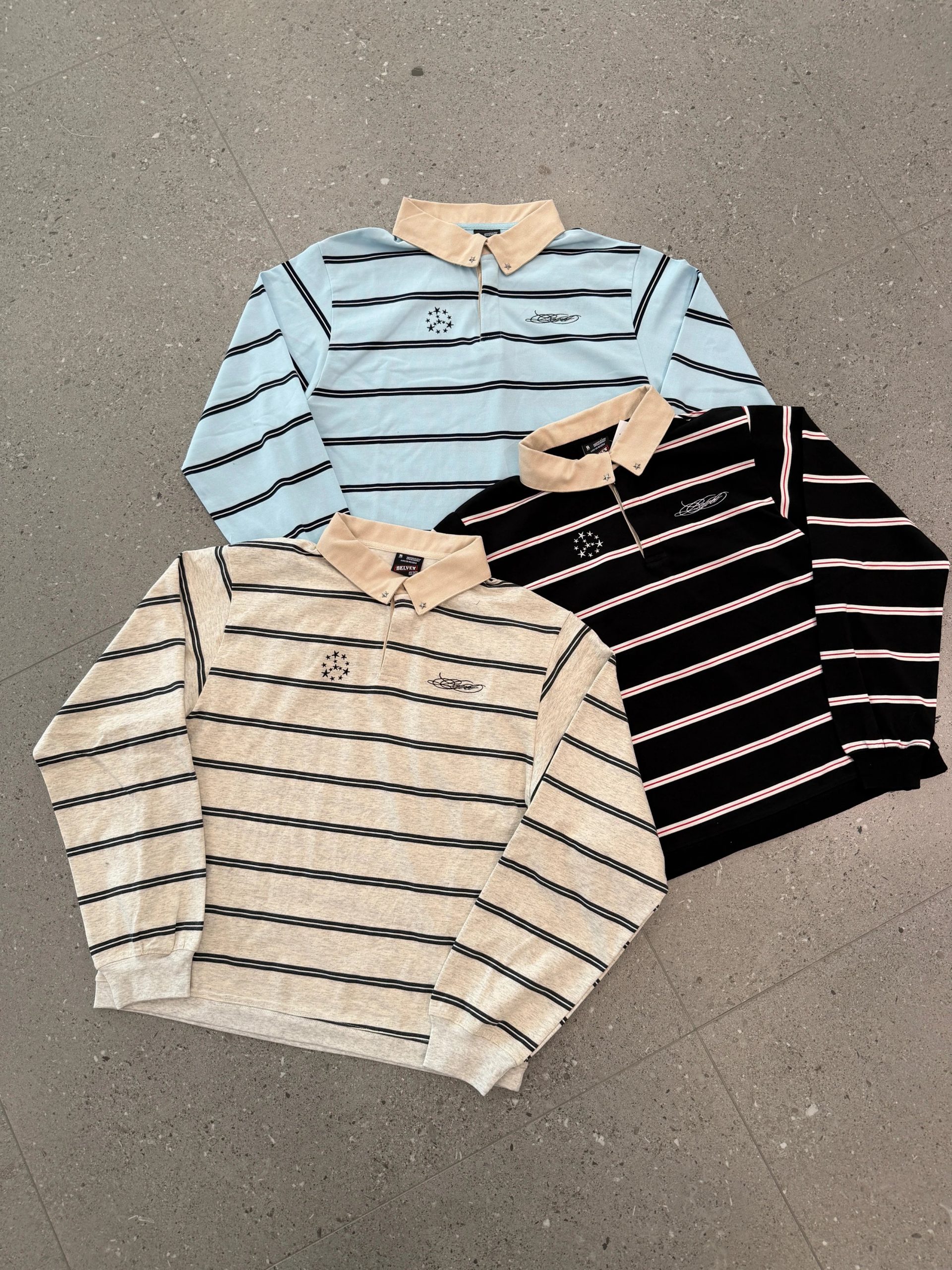 BVT002 striped sketch long sleeve