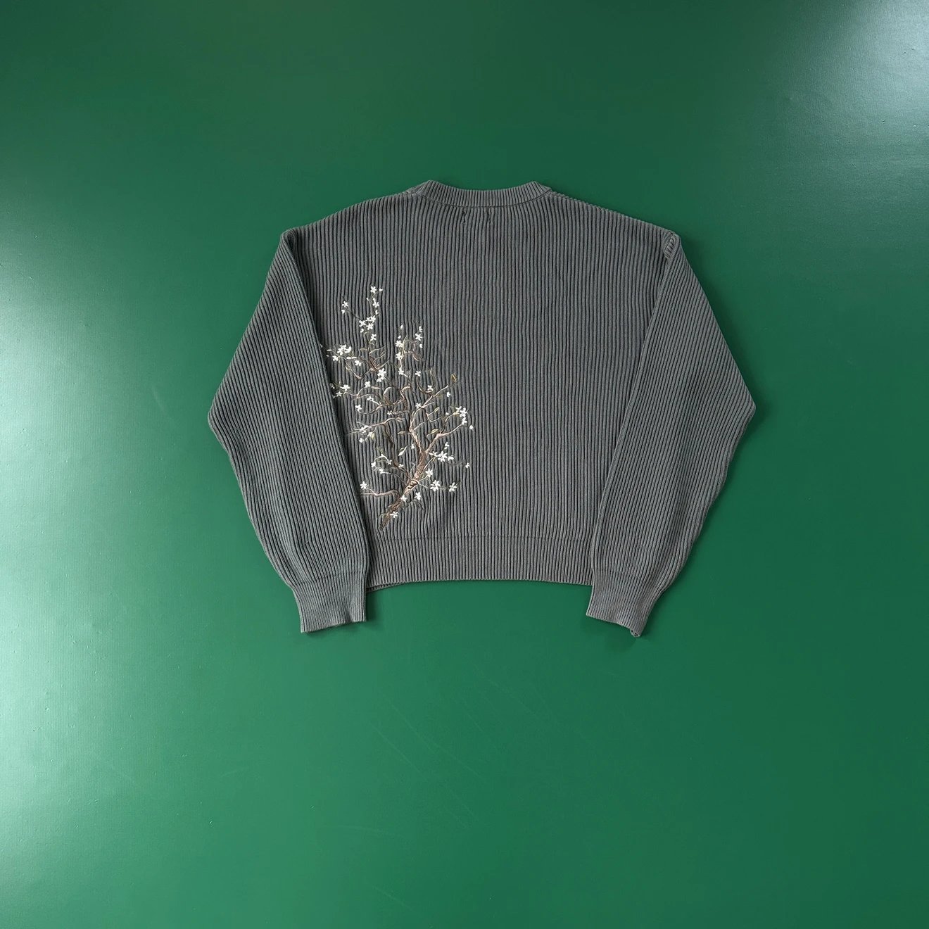 special price DS flower branch sweater