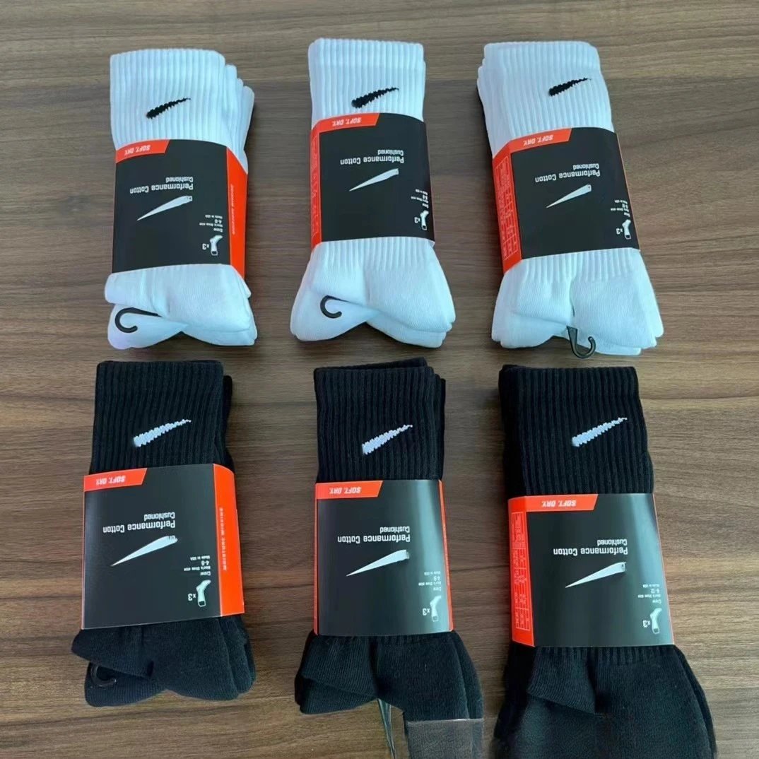 Foreign trade Suwan Nexter socks mid-rise high towel bottom socks running socks basketball training sports cotton socks
