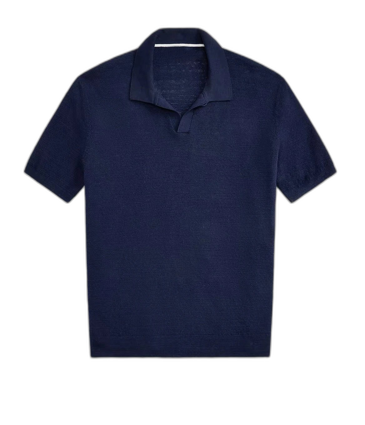 Dark blue linen sweater