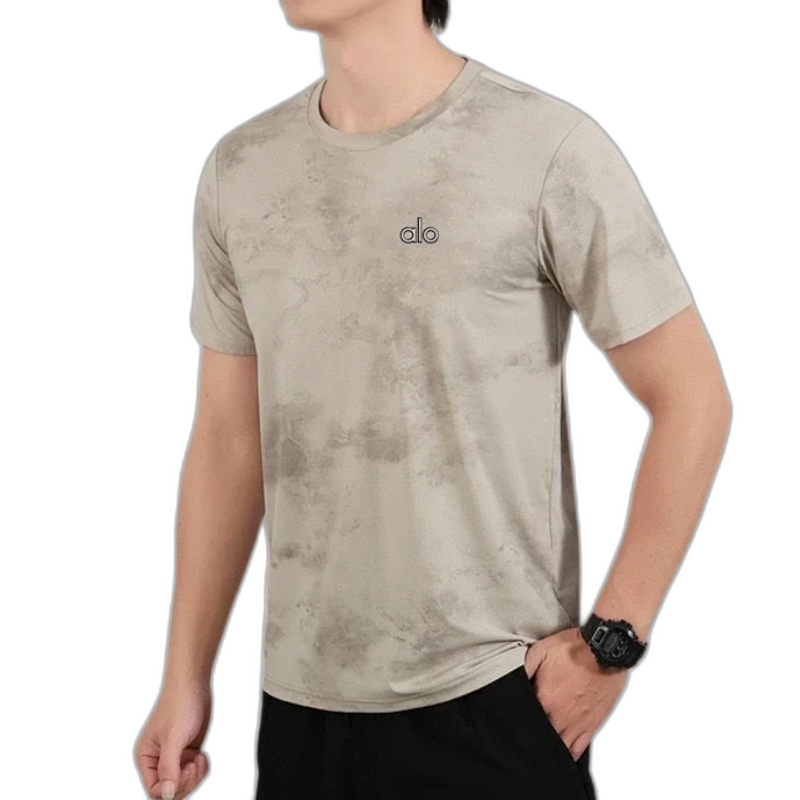 [DX82-5] Short-sleeved summer thin fitness running round neck quick-drying casual top