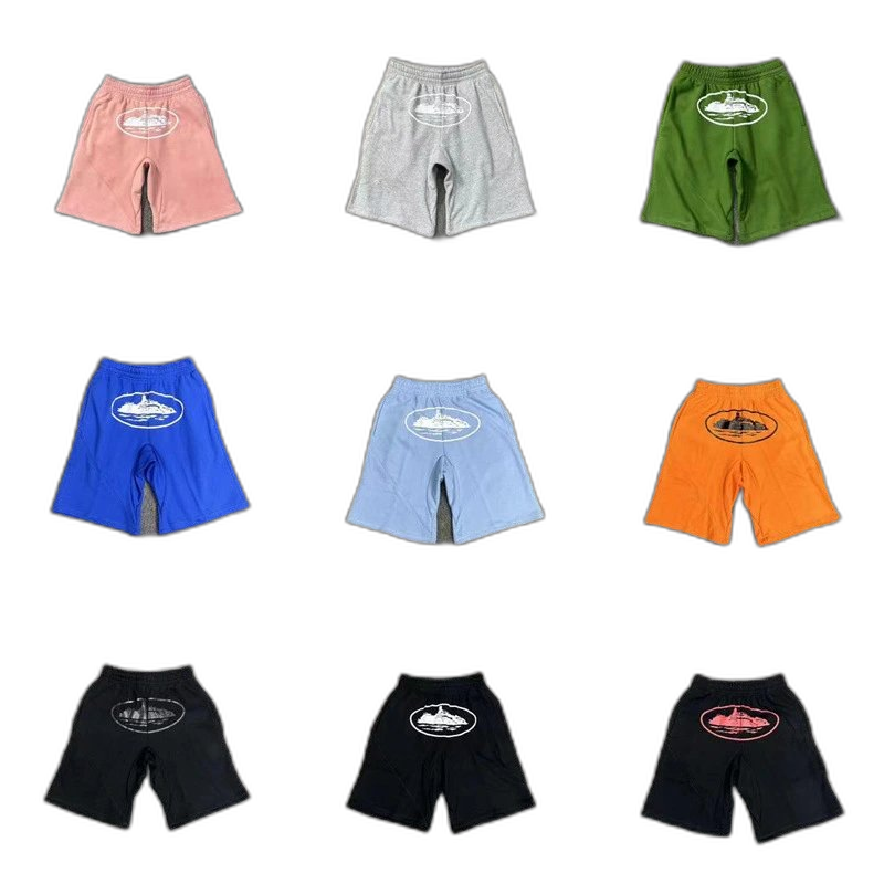 [DX13] Printed shorts summer loose five-point pants men’s and women’s sports casual sweatpants
