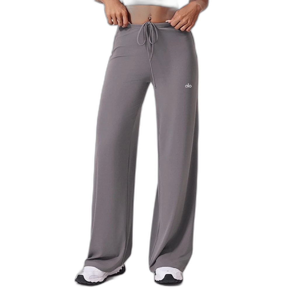 straight drape casual pants women’s comfortable wide-leg sweatpants