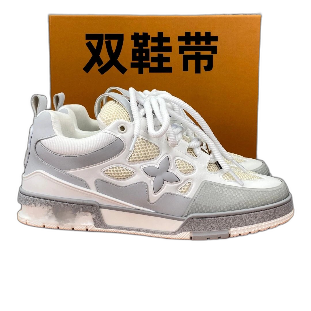 Foreign trade Europe men’s and women’s bread shoes, high-soled dad shoes, stylish and versatile sneakers, couples, sneakers
