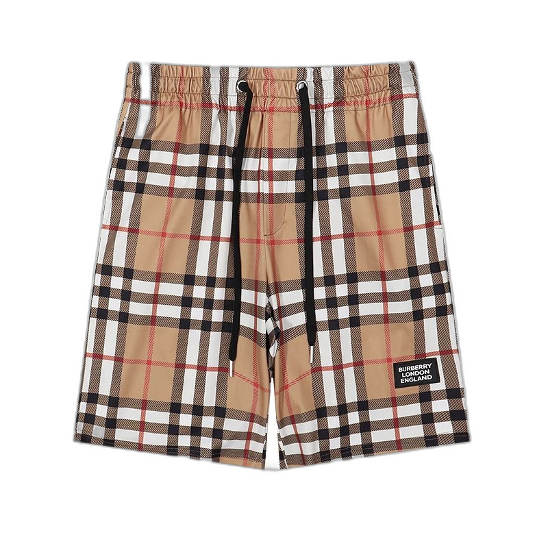 BBR classic plaid print shorts