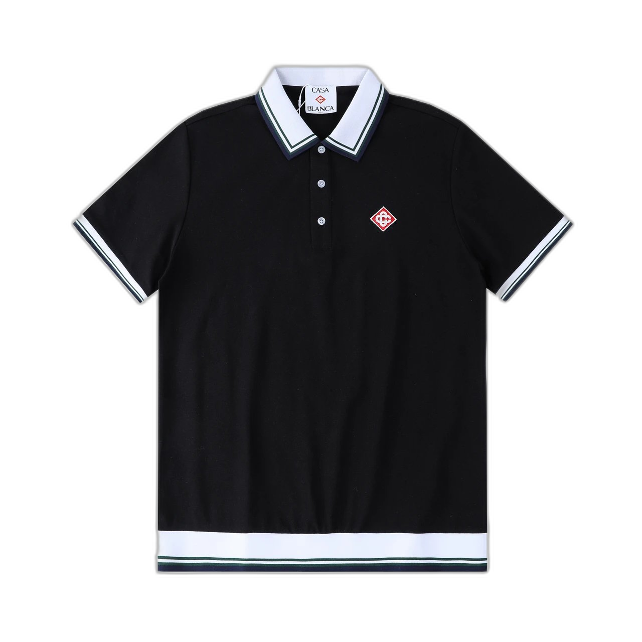 CASA lapel short sleeve t-shirt chaopaifl-acdli