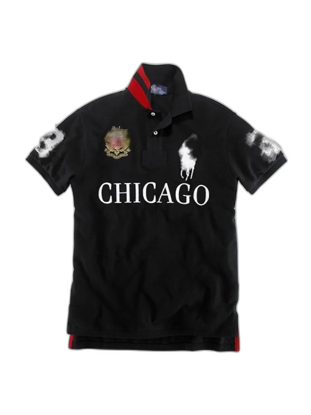 Summer Cross-border Polo Shirt Lapel Embroidery Cotton Malaysian Urban Style Casual Plus Size Top T-shirt Polo Short Sleeve