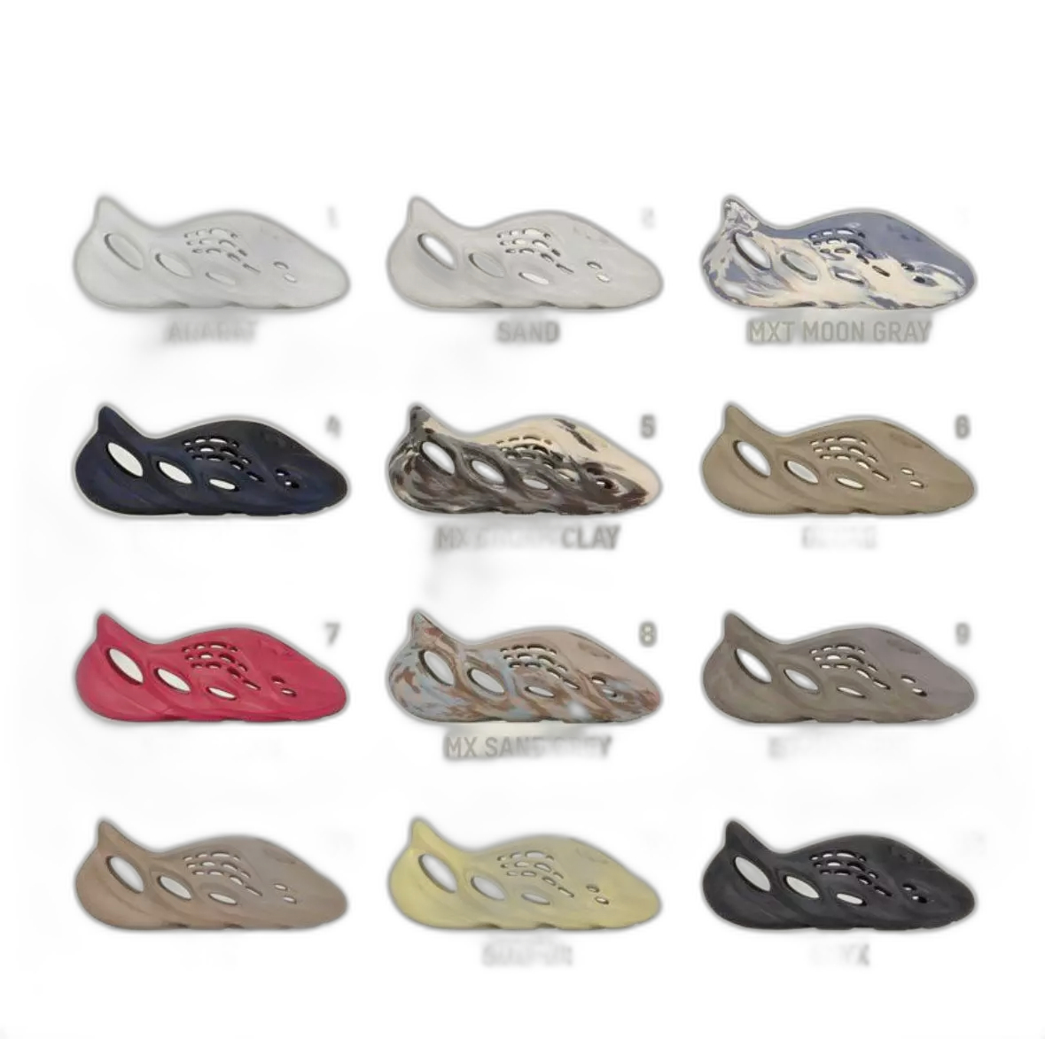 【LW Batch】Ye #ezy F0am Runner
