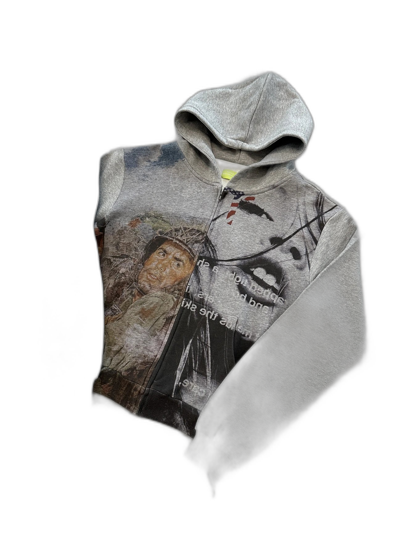 WWII veteran zip shirt